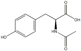 N-乙酰酪氨酸, , 结构式