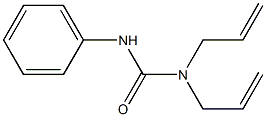 1,1-DIALLYL-3-PHENYL UREA Struktur