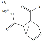 腐殖酸硼镁, , 结构式