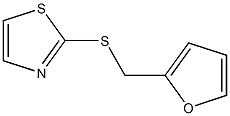 2-糠硫基噻唑,,结构式