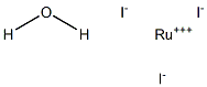 RUTHENIUM(III) IODIDE HYDRATE 98%,,结构式