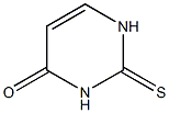 硫尿嘧啶, , 结构式