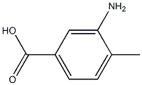 4-甲基-3-氨基苯甲酸,,结构式