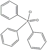 Triphenyl phosphorus oxychloride Structure