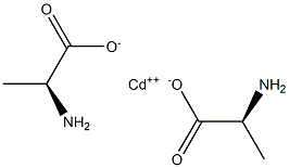 Cadmium di(l-alpha-alanine) Struktur
