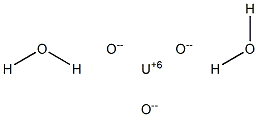Uranium(VI) oxide dihydrate Structure