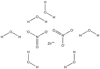 Zinc nitrate hexahydrate Structure