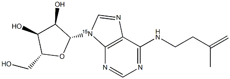 N6-Isopentenyladenosine-15N Structure