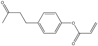 4-(4-ACEOXYPHENYL)-2-BUTANONE 结构式