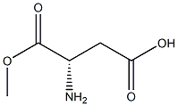 L-aspartic acid methyl ester Struktur