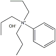 Phenyltripropylammonium hydroxide Structure