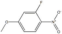 3-氟-4-硝基苯甲醚, , 结构式