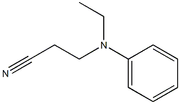 N-氰乙基-N-乙基苯胺, , 结构式