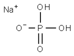 无水磷酸一钠,,结构式
