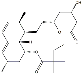 Simvastatin tablets Structure