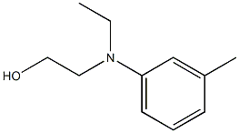 N-hydroxyethyl-N-ethyl m-toluidine Struktur
