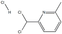 2-甲基-6-二氯甲基吡啶盐酸盐, , 结构式