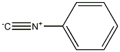 苯基异腈,,结构式