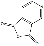 3,4-Pyridinedicarboxylic anhydride Structure