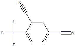 2,4-二氰基三氟甲苯 结构式