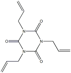 三烯丙基异氰尿酸酯, , 结构式