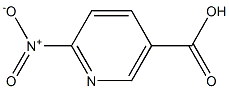 2-硝基-5-吡啶羧酸 结构式
