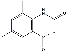 3,5-二甲基靛红酸酐,,结构式
