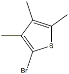 2-溴-三甲基噻吩,,结构式
