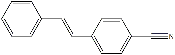4-p-cyanostyrylbenzene Struktur
