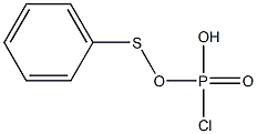 Phenylthiophosphonochloride Structure