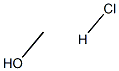Hydroxymethane hydrochloride 化学構造式