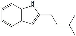 2-(3-methyl-N-butyl)-indole Structure