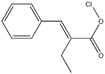 Ethyl chloro cinnamate Structure