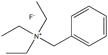 Benzyl triethyl ammonium fluoride Struktur