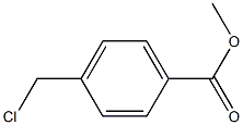 Methyl p-chloromethylbenzoate 化学構造式