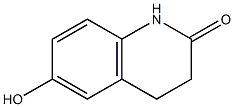 6-hydroxy-1,2,3,4-tetrahydroquinolinone Structure