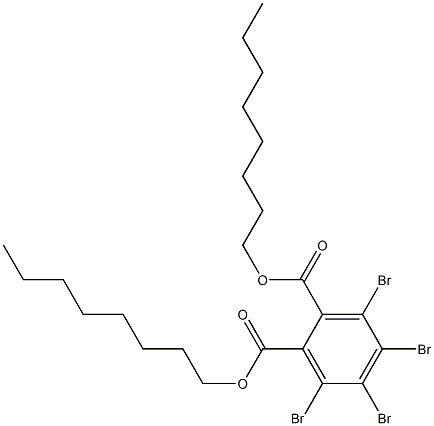 四溴苯酐二辛酯,,结构式