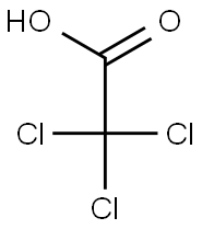 Trichloroacetic acid (pharmaceutical grade) Structure