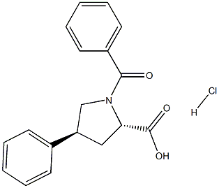  反-1-苯甲酰-4-苯基-L-脯氨酸盐酸盐