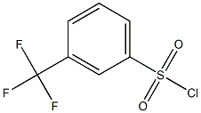 M-trifluoromethylbenzenesulfonyl chloride Structure