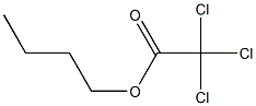 三氯乙酸丁酯,,结构式