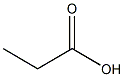 Propionic acid Struktur