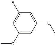 3,5-dimethoxyfluorobenzene Struktur
