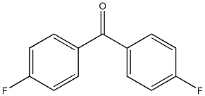 4,4'-二氟三苯甲酮 结构式