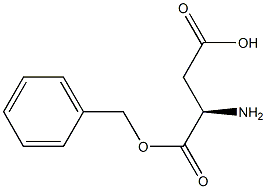 D-天冬氨酸苄酯 结构式