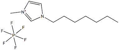 1-heptyl-3-methylimidazolium hexafluorophosphate Structure