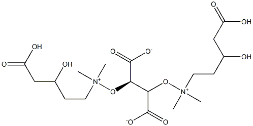 (R)-双[(3-羧基-2-羟丙基)三甲铵基]-L-酒石酸盐