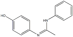 P-hydroxydiphenylacetamidine Structure