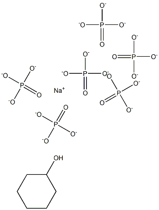 Sodium cyclohexanol hexaphosphate Structure