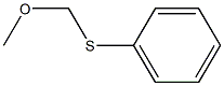 间甲氧基茴香硫醚, , 结构式